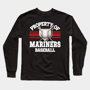 Proud Name Mariners Graphic Property Vintage Baseball Long Sleeve T-Shirt